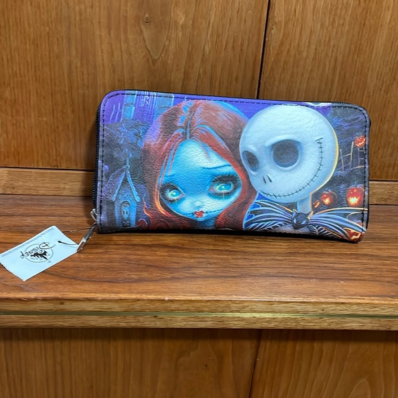 The Nightmare Before Christmas Wallet by Jasmine Becket-Griffith - Picture 1 of 6
